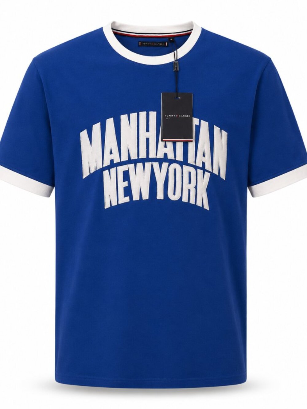 Tommy Hilfiger Men’s Blue Manhattan New York Graphic T-Shirt NWT
